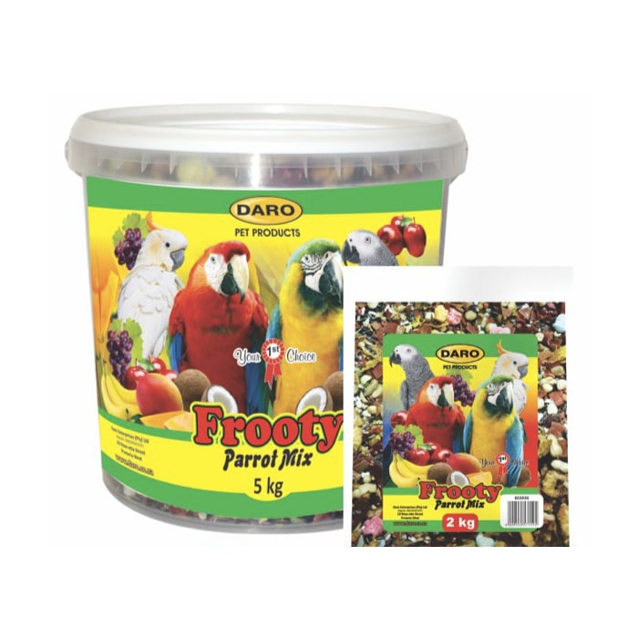 Fruity parrot clearance food