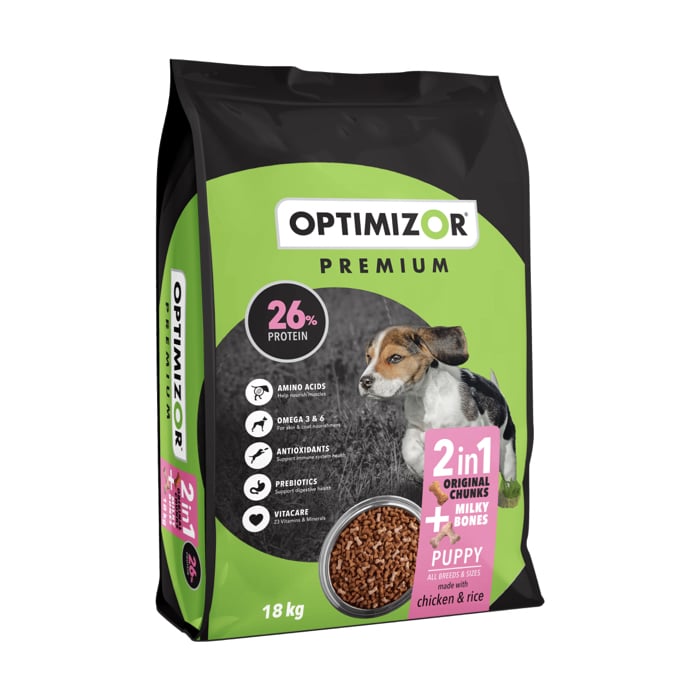 optimizor dog food puppy