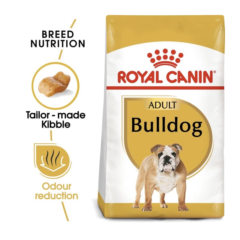 Royal canin dog food english clearance bulldog